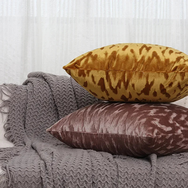 Coussin décoratif velours blanc pour voiture
