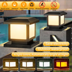 Détail de la lampe solaire avec design élégant et finition ABS