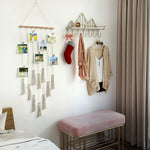Presentoir photo en couleur blanc pour decoration interieur moderne