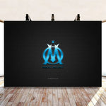 Tapisserie Olympique Marseille vert clair