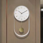Horloge murale pivotante design noir Ombre Interieur