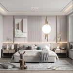 Applique murale LED design scandinave vue de face