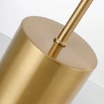 Lampe de bureau design italien, vue de profil
