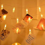 Guirlande lumineuse à clips utilisée pour une remise de diplôme