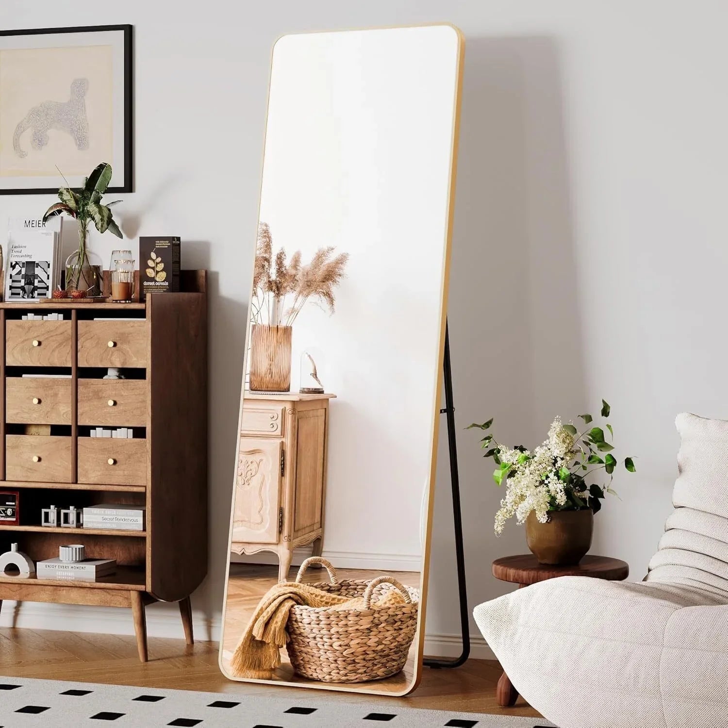 Miroir debout pour chambre ou dressing