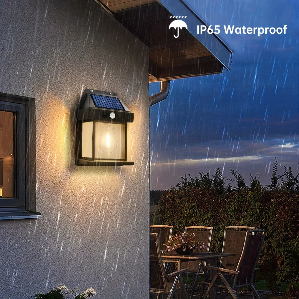 Lampe solaire extérieure IP65 autonome sans fil