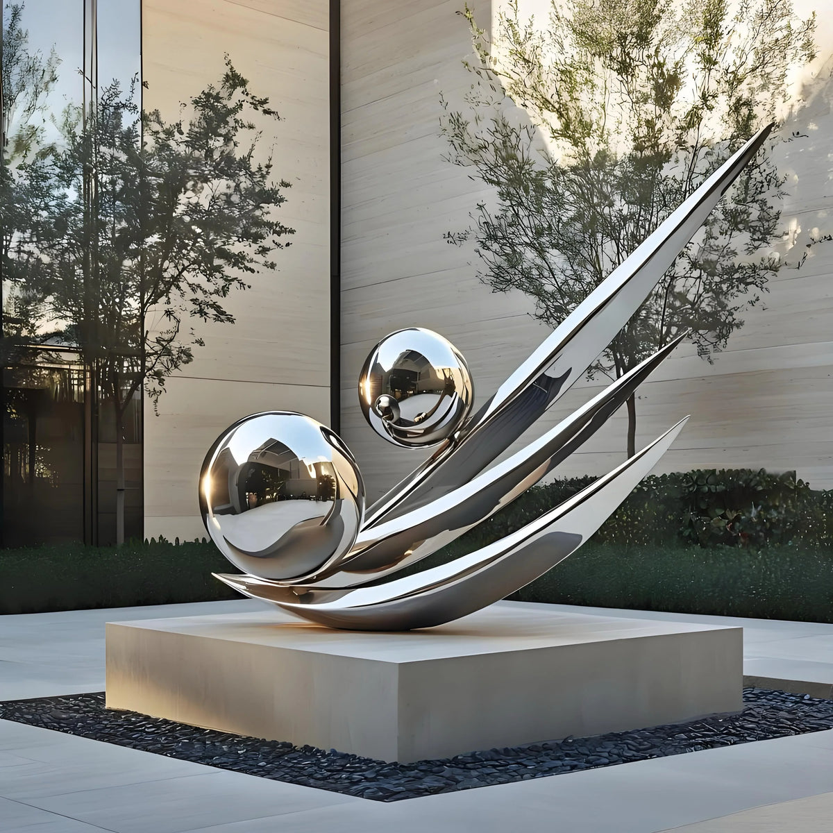 Statue de jardin design contemporain