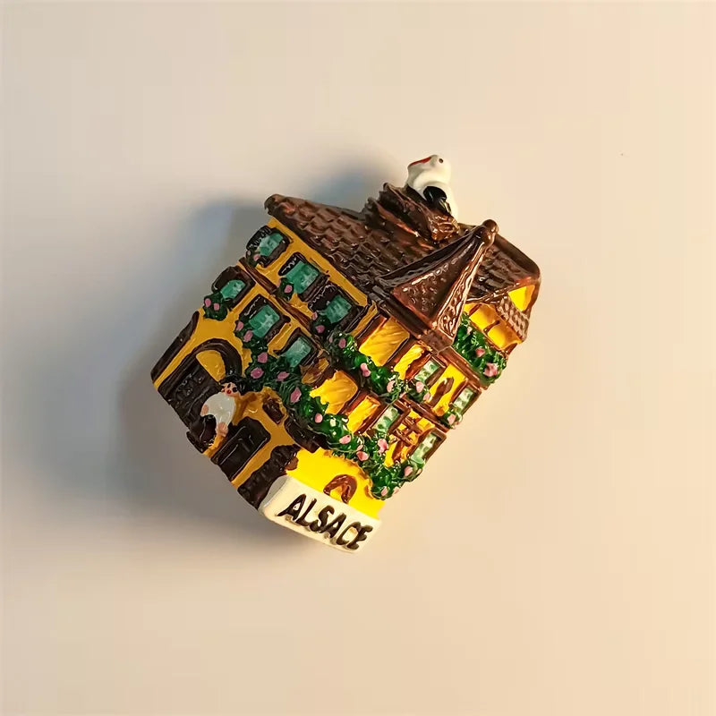 Aimant souvenir Alsace 3D