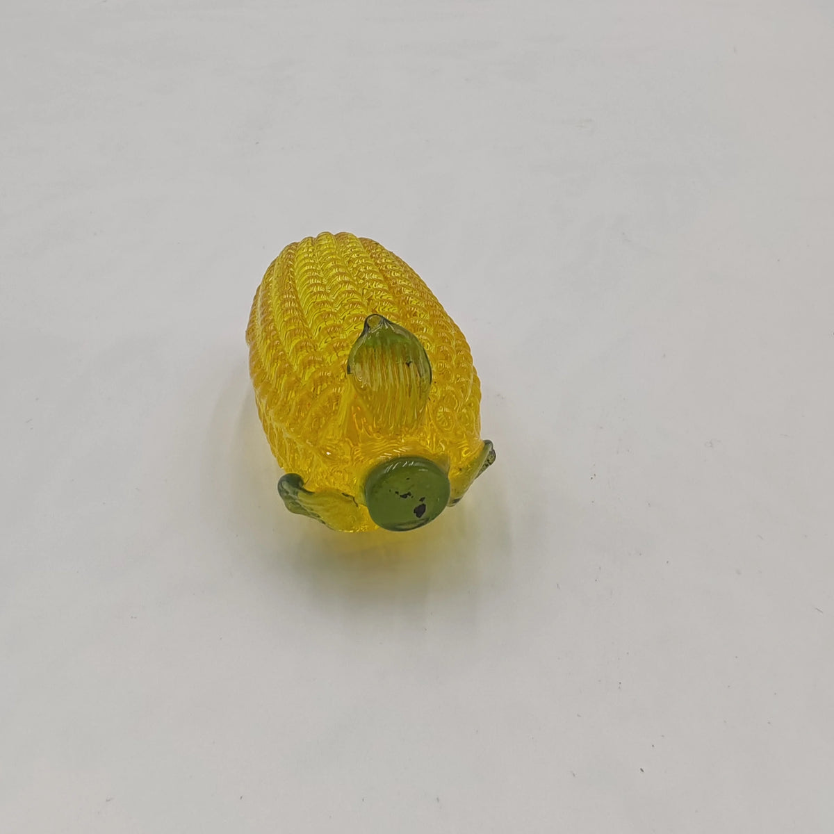 Décoration de cuisine en verre maïs jaune