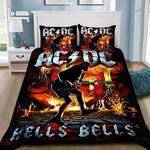 Housse de couette 140x200 dans une chambre garcon decoration rock
