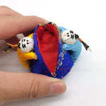 Coffret cadeau bijoux enfant en brocart de soie