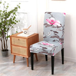 Housse de chaise bleue pour banquet
