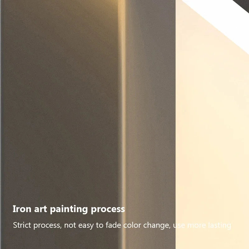 Lampe murale LED en aluminium pour chambre