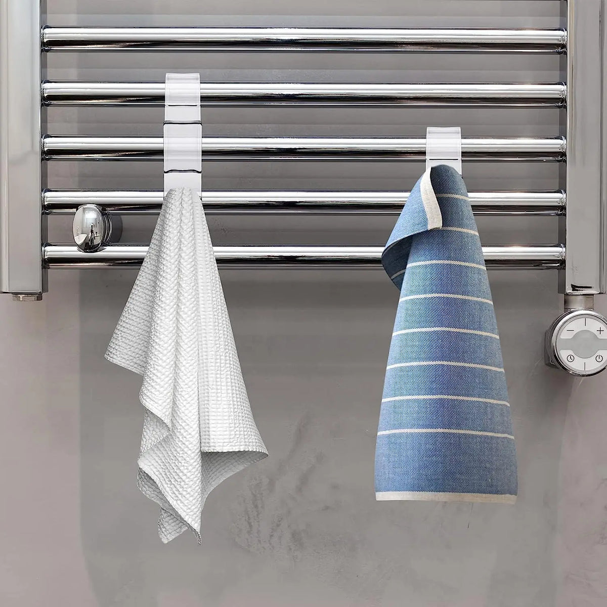 Crochet radiateur design Ombre Interieur vue de profil