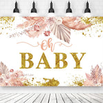 Fond anniversaire enfant motif fleur et papillon