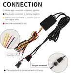Bande LED flexible étanche pour warning auto