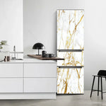 Autocollant réfrigérateur marbre design moderne