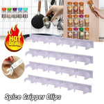 Détail des clips ajustables pour différents pots
