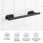 Installation facile du porte-serviette mural sans outils
