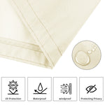 Voile d'ombrage pare-soleil pour piscine