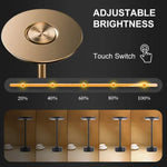 Lampe portable rechargeable avec finition aluminium