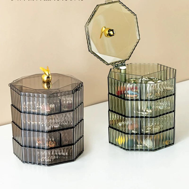Organisateur multicouche pour accessoires de maquillage
