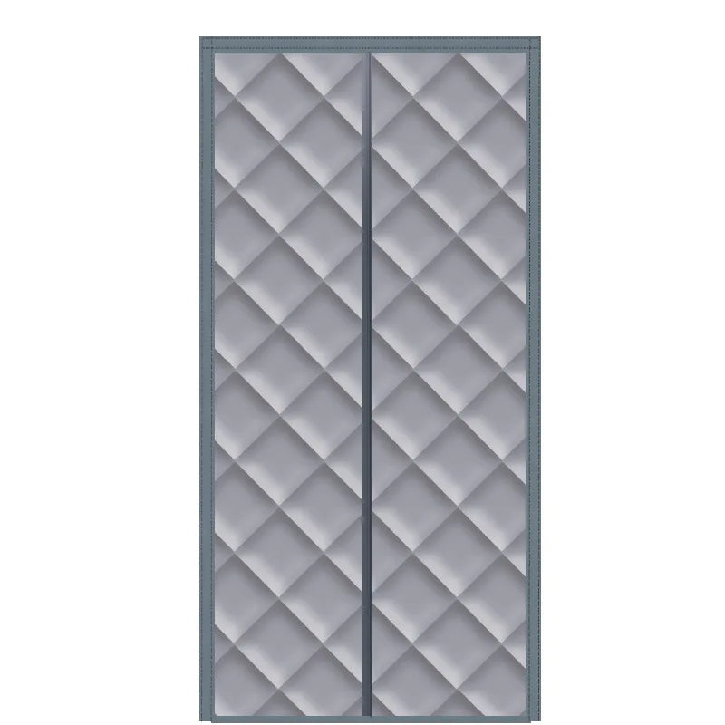 Rideau isolant thermique pour porte - isolation hivernale