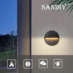 Éclairage d'une terrasse avec applique murale LED