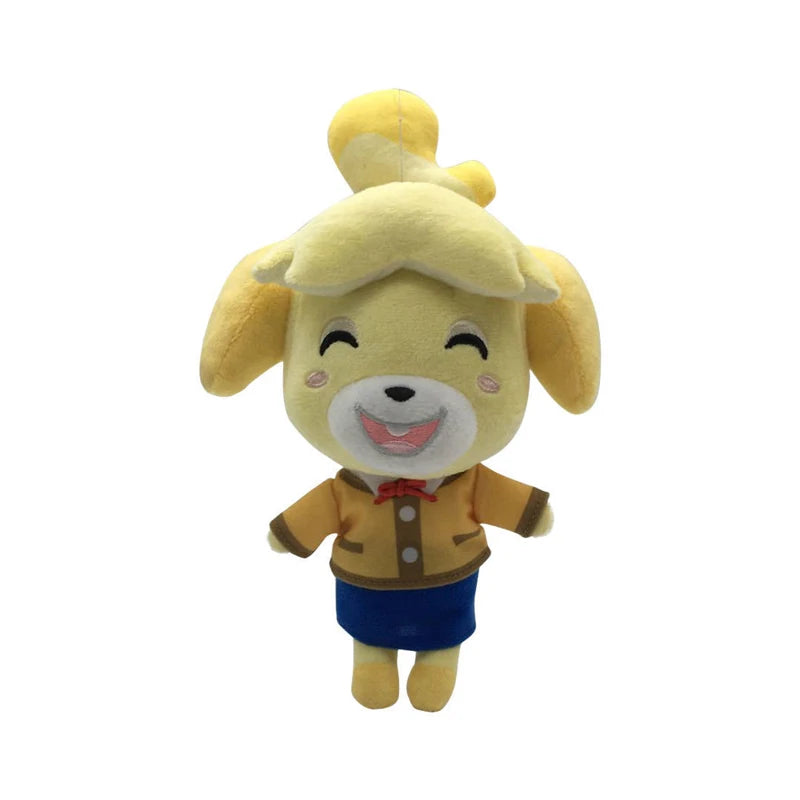 Collection peluches Animal Crossing multicolores