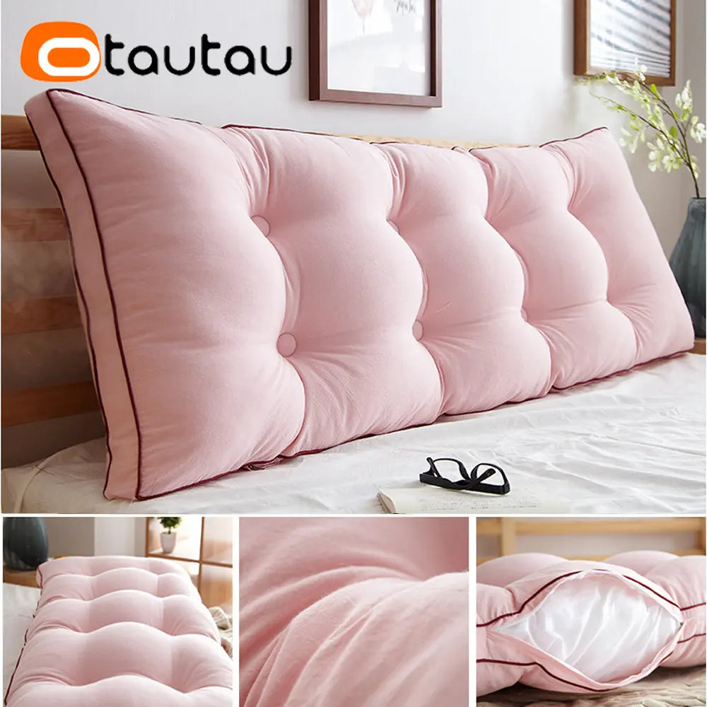 Détail de la fermeture éclair du coussin lavable