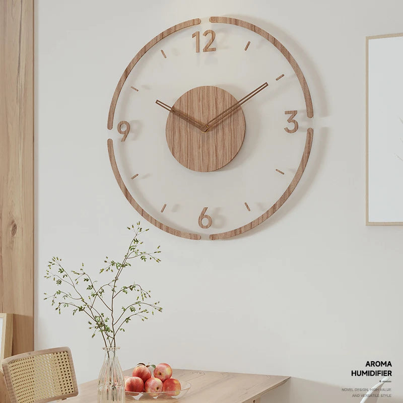 Horloge murale design minimaliste 35 cm