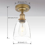 Suspension luminaire fer antique style industriel