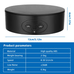 Support rotatif miniature avec contrôle USB pour décoration