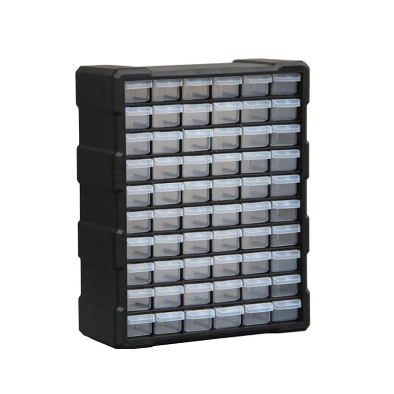 Boîte de rangement avec multiples compartiments pour organisation optimale