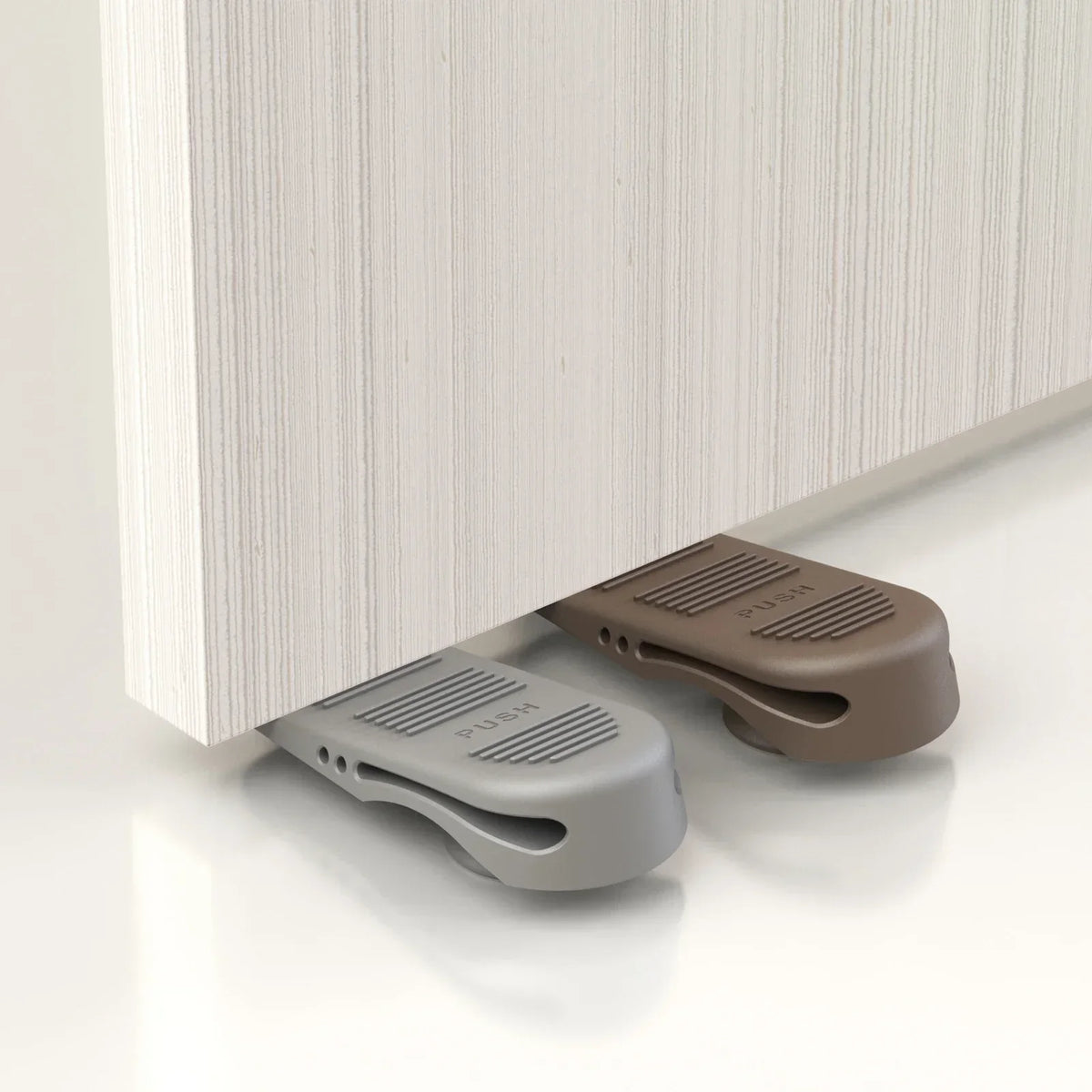 Installation facile de la cale de porte sans perçage sur une porte blanche