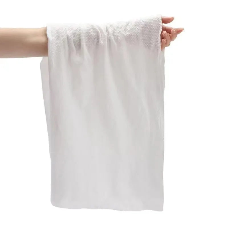 Serviette de bain déployée épaisse pour voyage