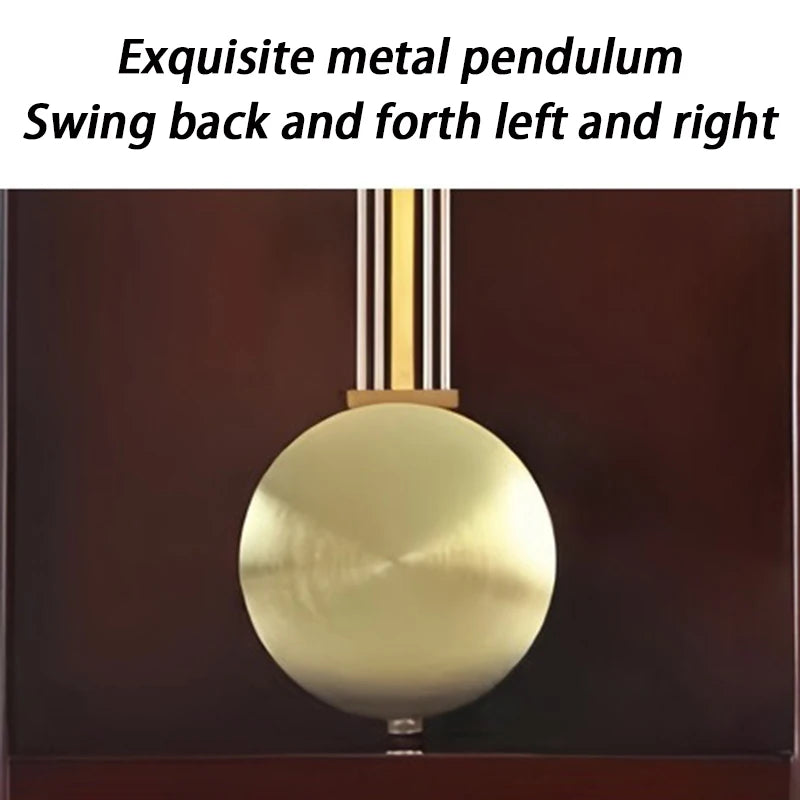 Horloge pendule dans un salon décoré style rétro