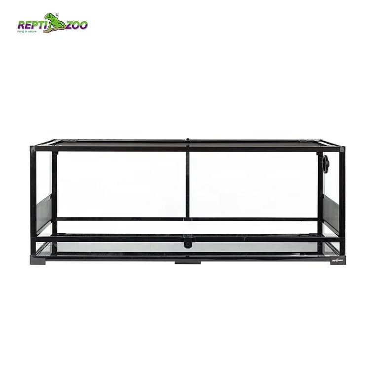 Cage pour dragon barbu en verre et plastique