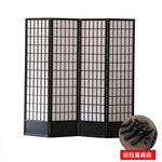 Paravent pliant noir pour salon