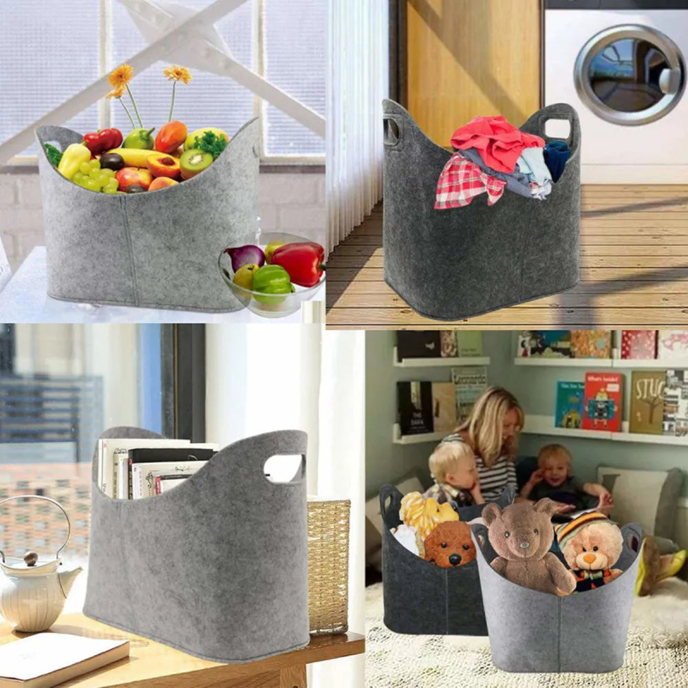 Panier de rangement design minimaliste pour interieur
