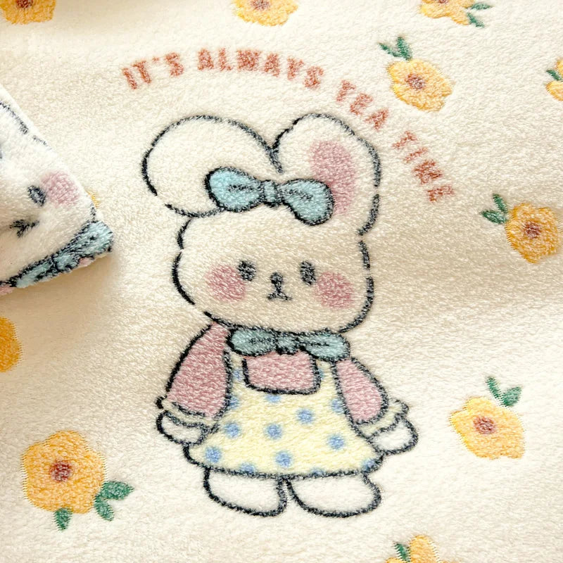 Détail du tissu flanelle polaire épais de la housse de couette