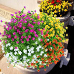 Branche de lavande artificielle en plastique