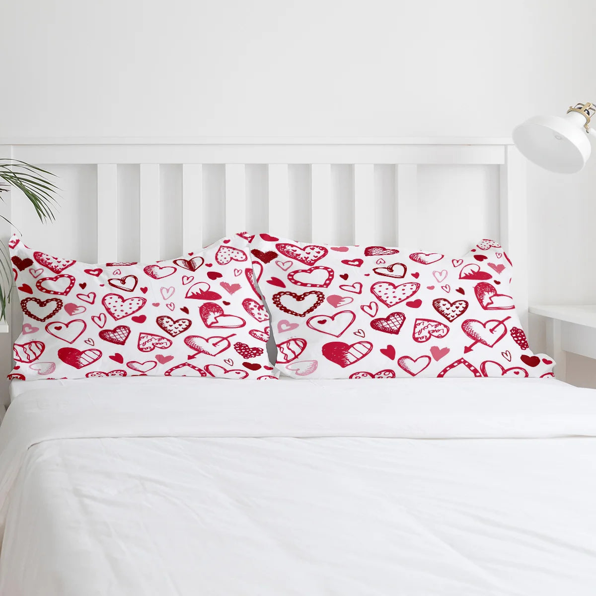 Parure de lit romantique pour chambre adulte