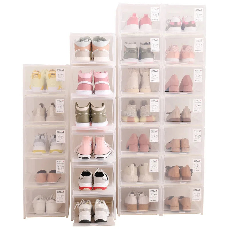 Rangement chaussures transparent design moderne