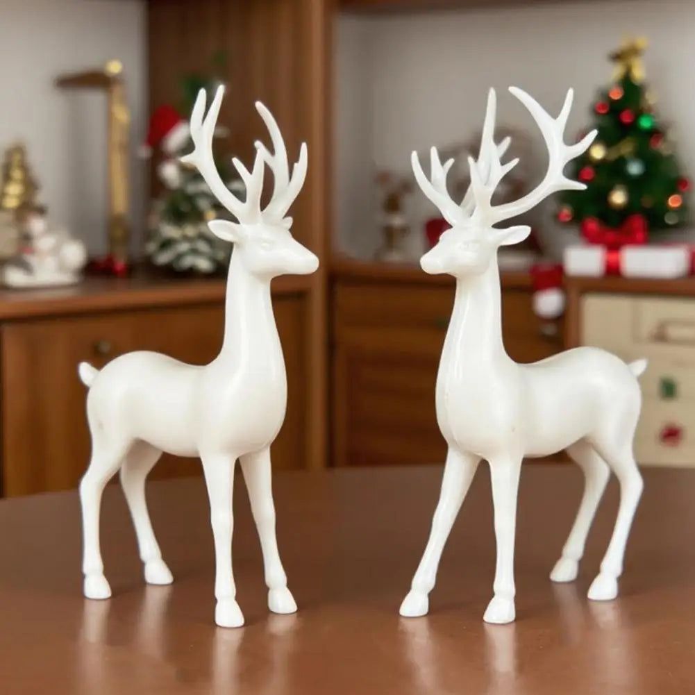 Figurine de renne décorative pour intérieur et bureau