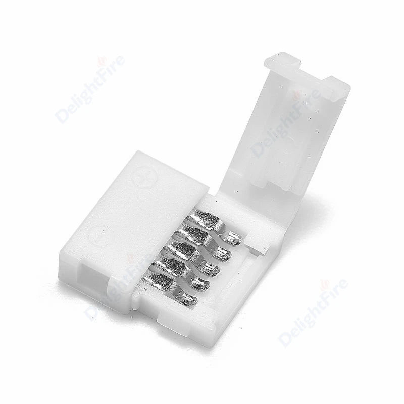 Connecteur bande LED RGBW angle L 10mm 5 broches