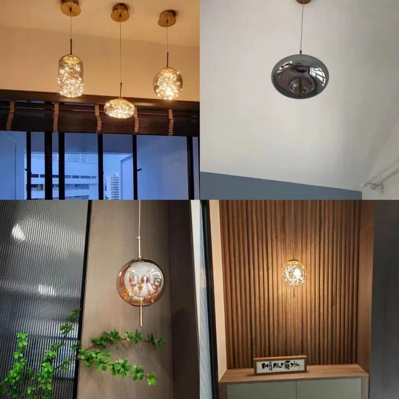 Luminaire suspendu LED pour salon