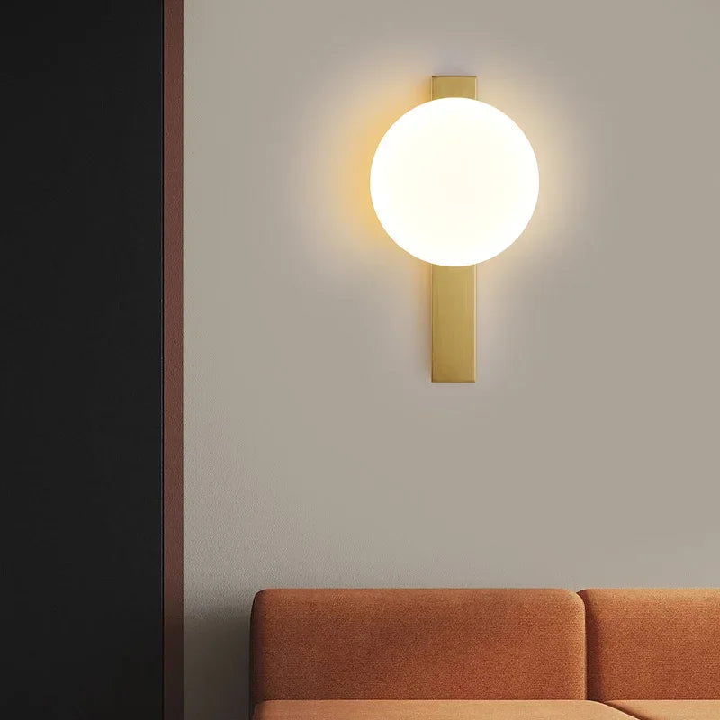 Applique murale LED minimaliste noir