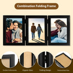 Cadre photo vertical autoportant sans support supplémentaire