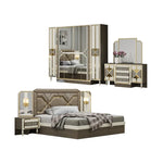 Tête de lit en cuir design contemporain pour chambre